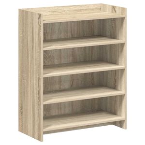 vidaXL Ormar za cipele s pohranom Hrast sonoma 73,5 x 36 x 92 cm