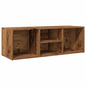 vidaXL Klupa za spremanje obuće boja staro drvo 105x35x35 cm drvene