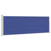 vidaXL Uvlačiva bočna tenda za terasu 100 x 314 cm plava