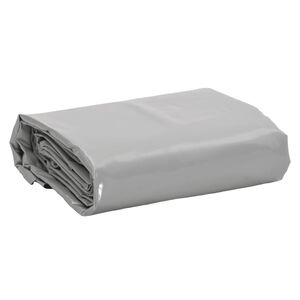 vidaXL Cerada siva 2x3 m 650 g/m&sup2;