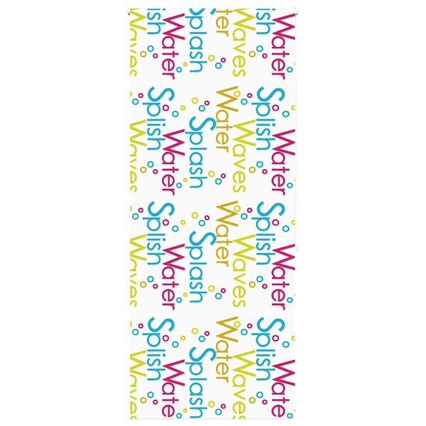 vidaXL Rolo zavjesa za tuš 110x240 cm širina tkanine 106 cm