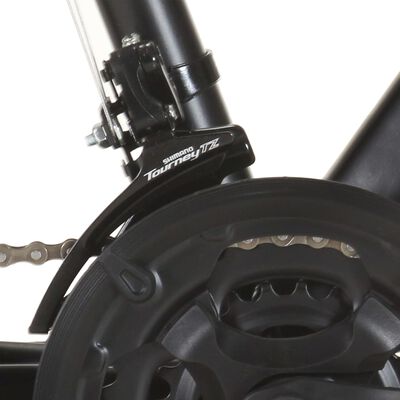 vidaXL Brdski bicikl 21 brzina kotači od 29 " okvir od 53 cm crni