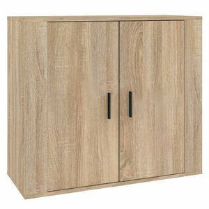 vidaXL Komoda boja hrasta sonome 80 x 33 x 70 cm od konstruiranog drva