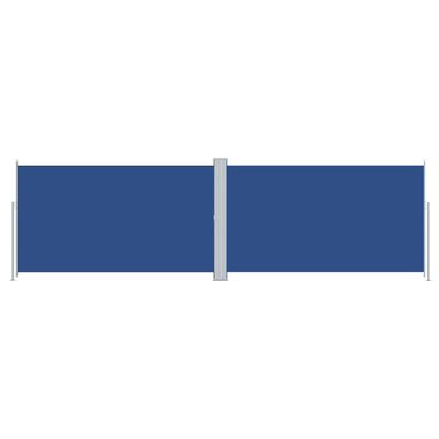 vidaXL Uvlačiva bočna tenda plava180 x 600 cm