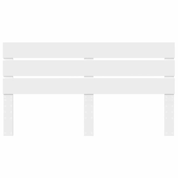 vidaXL Uzglavlje Bijelo 200 cm Konstruirano drvo