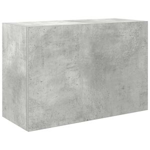 vidaXL Kupaonski zidni ormarić beton sivi 60x25x40cm konstruirano drvo
