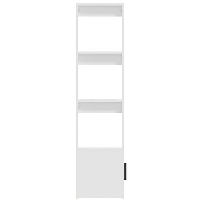 vidaXL Komoda bijela 80 x 30 x 119,5 od konstruiranog drva