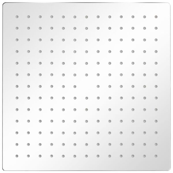 vidaXL Glava za tu&scaron; od nehrđajućeg čelika 2 kom 30 x 30 cm