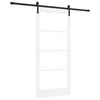 vidaXL Klizna vrata ORKDAL Bijelo 93 x 202 cm