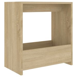 vidaXL Bočni stolić boja hrasta sonome 50x26x50 cm konstruirano drvo