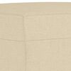 vidaXL Tabure krem 60 x 50 x 41 cm od tkanine
