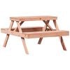 vidaXL Stol za piknik 105 x 134 x 75 cm od masivnog drva duglazije
