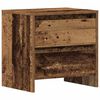 vidaXL Noćni ormar Staro drvo 45 x 34 x 44,5 cm Konstruirano drvo