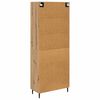 vidaXL Highboard 2 pcs Umjetnički hrast Konstruirano drvo