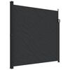vidaXL Bočna tenda na uvlačenje crna 200x300 cm
