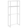vidaXL Polica za perilicu rublja Bijelo 70 x 27 x 136 cm Aluminij