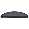 vidaXL Prostirke za stepenice 15 kom 56x17x3 cm tamno sive i plave poluokrugle