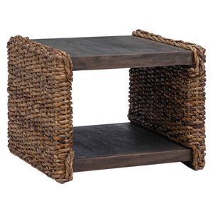 vidaXL Stolić za kavu Prirodna 45 x 45 x 45 cm