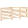 vidaXL Pokrov za radijator 210x21x85 cm od masivne borovine