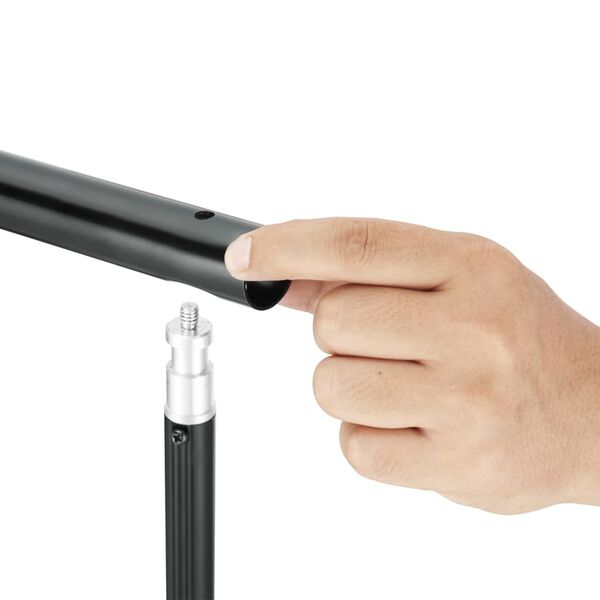 vidaXL Pozadinski sustav s potporom 600 x 300 cm zeleni