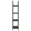 vidaXL Polica Crni hrast 60 x 30 x 146 cm Konstruirano drvo