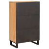 vidaXL Highboard s ladicama Smeđa 40 x 33 x 110 cm Čvrsto drvo manga