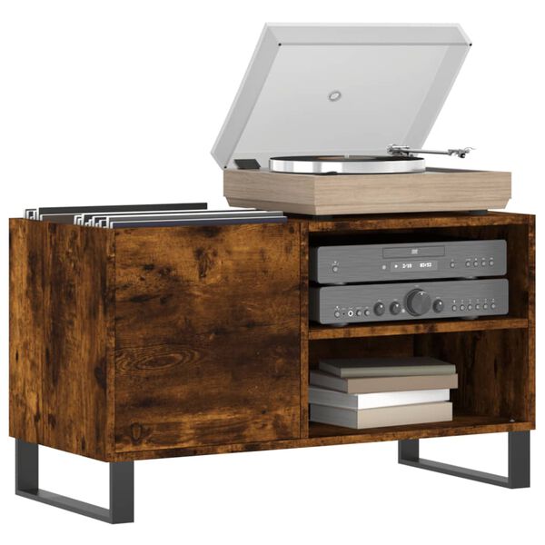 vidaXL Ormarić za ploče boja hrasta 85 x 38 x 48 cm konstruirano drvo