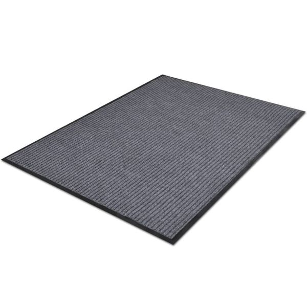 vidaXL Otirač sivi 90 x 120 cm PVC