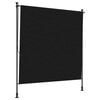 vidaXL Vanjska Roleta Crna 200 x 270 cm