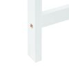 vidaXL Trpezarijske stolice 2 pcs Bijelo 40 x 47,5 x 99,5 cm