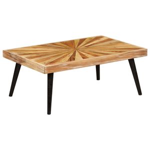 vidaXL Stolić za kavu od masivnog drva manga 90 x 55 x 36 cm
