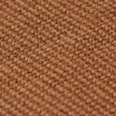 vidaXL Ukrasni tepih od jute s podlogom od lateksa 140x200 cm smeđi