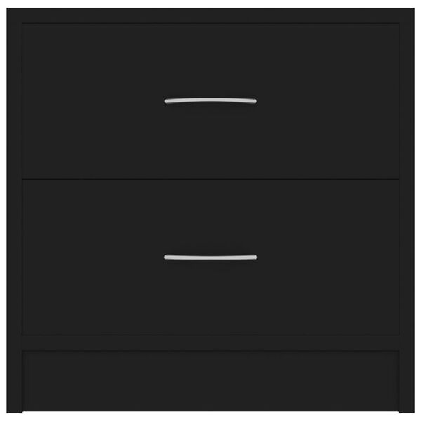 vidaXL Noćni ormarić crni 40 x 30 x 40 cm od konstruiranog drva
