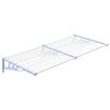 vidaXL Nadstre&scaron;nica za vrata siva i prozirna 199 x 90 cm polikarbonat