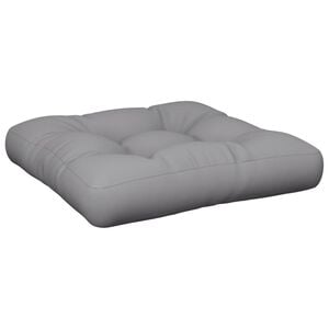vidaXL Jastuk za palete sivi 58 x 58 x 10 cm od tkanine