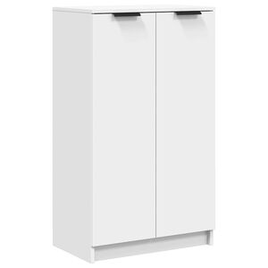 vidaXL Ormarić za cipele bijeli 59 x 35 x 100,5 cm od konstruiranog drva