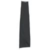 vidaXL Navlaka za vrtni suncobran crna 190x50/30 cm 420D Oxford