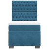 vidaXL Box spring krevet s madracem plavi 90x190 cm bar&scaron;unasti