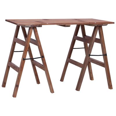 vidaXL Konzolni stol 116 x 55 x 80 cm od masivnog obnovljenog drva