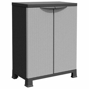 vidaXL Plastični ormarić 68 x 39 x 92 cm dizajn ratana