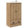 vidaXL Highboard s ladicama Umjetnički hrast 60 x 35,5 x 103,5 cm