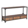 vidaXL TV ormarić s 3 ladice 120 x 30 x 60 cm od masivne borovine