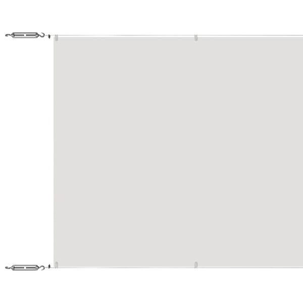 vidaXL Okomita tenda bijela 180 x 1200 cm od tkanine Oxford