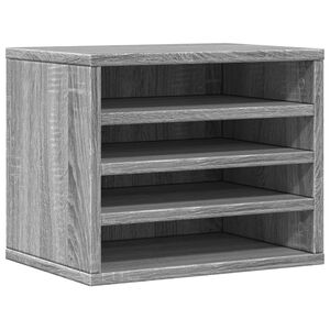 vidaXL Organizator za stol boja hrasta 36x26x29,5 cm konstruirano drvo