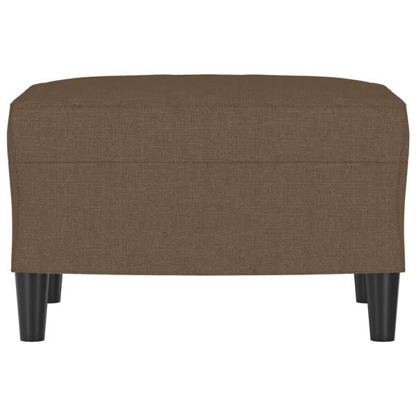 vidaXL Tabure smeđi 60 x 50 x 41 cm od tkanine