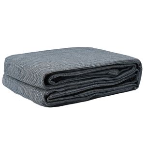 vidaXL Teppi za &scaron;ator Plava i siva 200 x 250 cm Polietilen