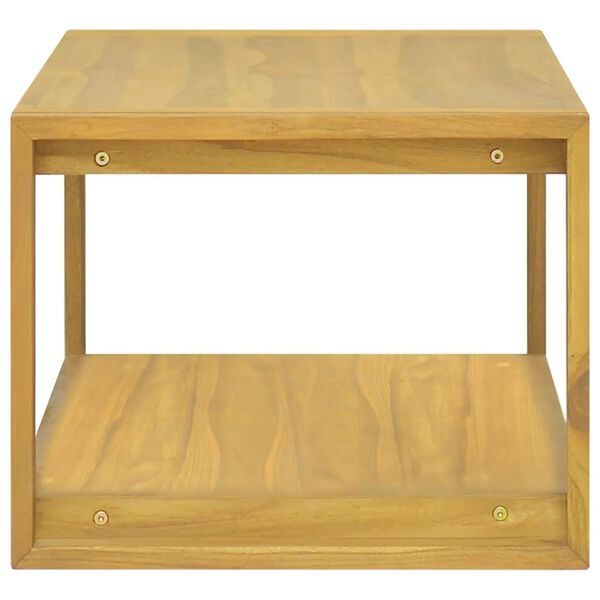 vidaXL Zidni kupaonski ormarić 110 x 45 x35 cm od masivne tikovine