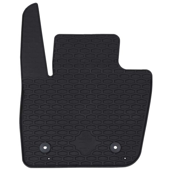 vidaXL Auto tepih 4 pcs Crna odgovara Ford MONDEO 2014- Guma