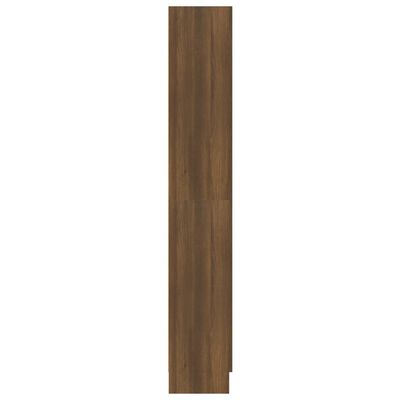 vidaXL Noćni ormarić boja smeđeg hrasta 82,5 x 30,5 x 185,5 cm drveni