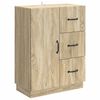 vidaXL Kreveta Hrast sonoma 66 x 34,5 x 87 cm Konstruirano drvo